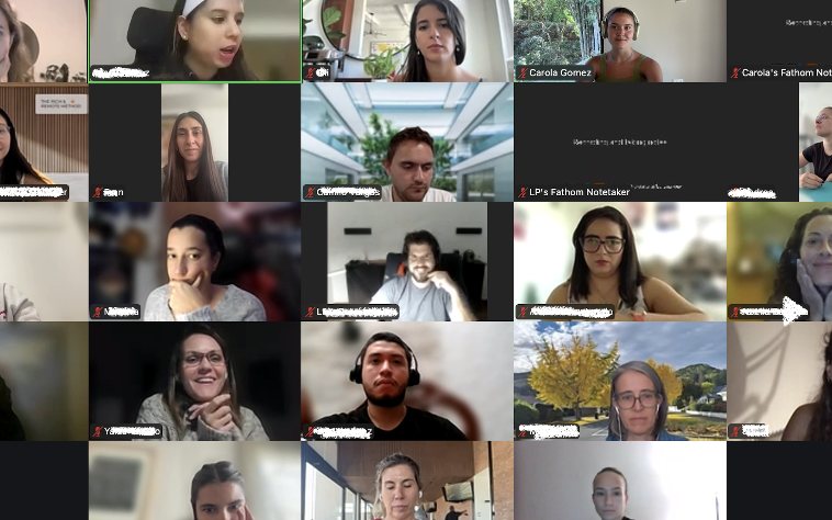 Una clase en directo con la comunidad